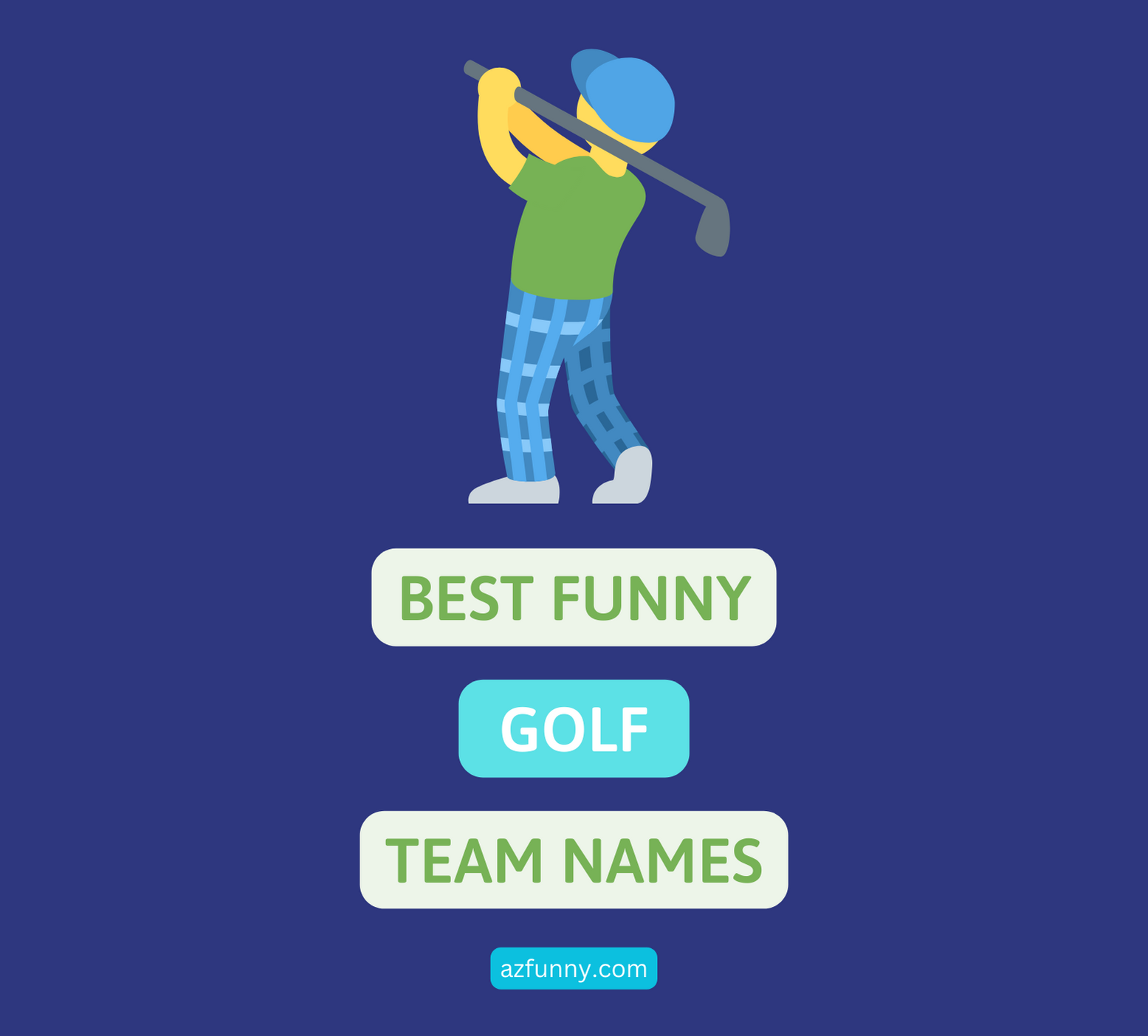 funny Golf Team Names